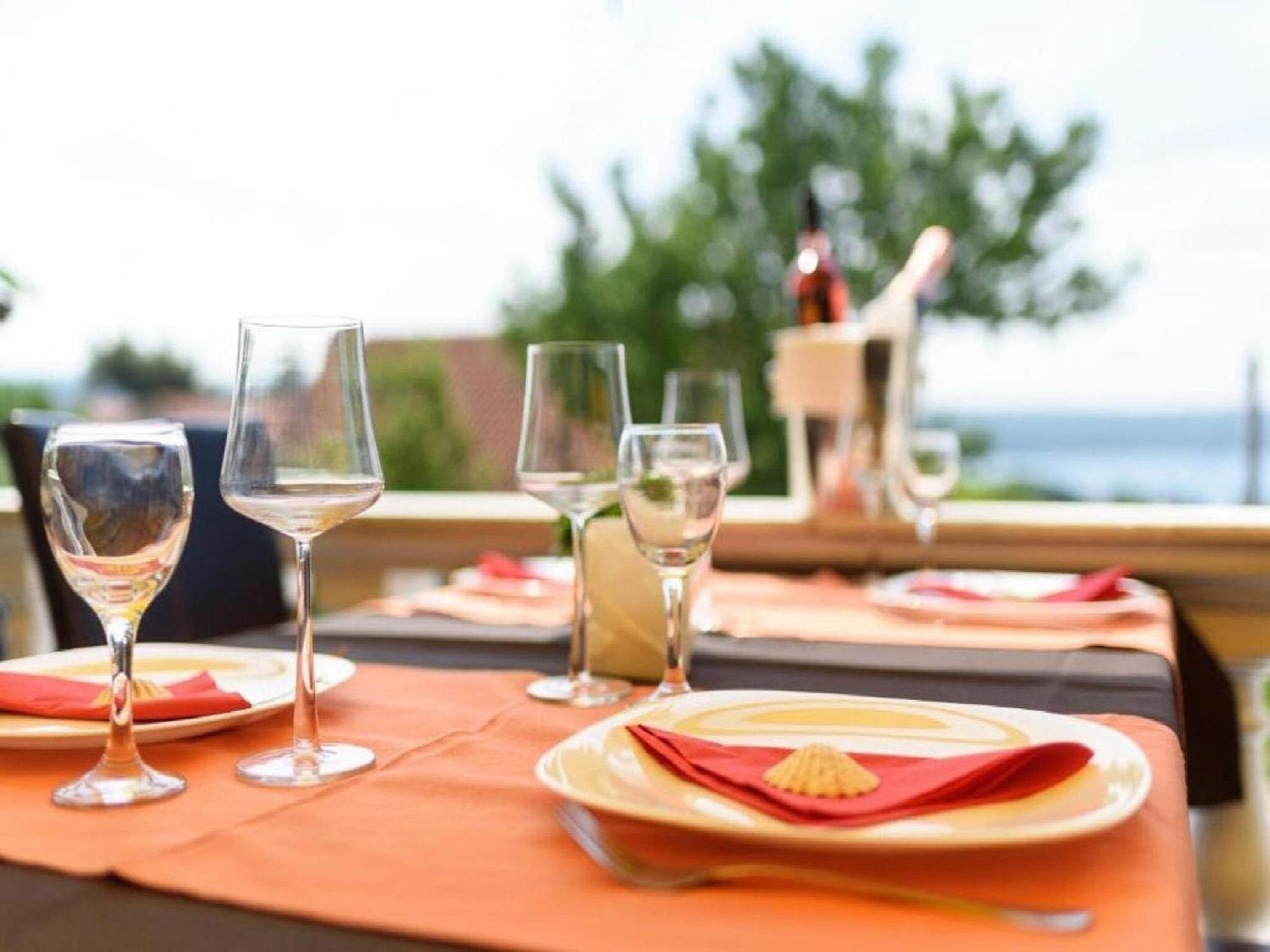 Apartments Milic - One Bedroom Apartment With Sea View And Terrace Gornji Karin Exterior foto